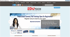 Desktop Screenshot of edutech.nodak.edu