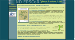 Desktop Screenshot of ci.ndepscor.nodak.edu